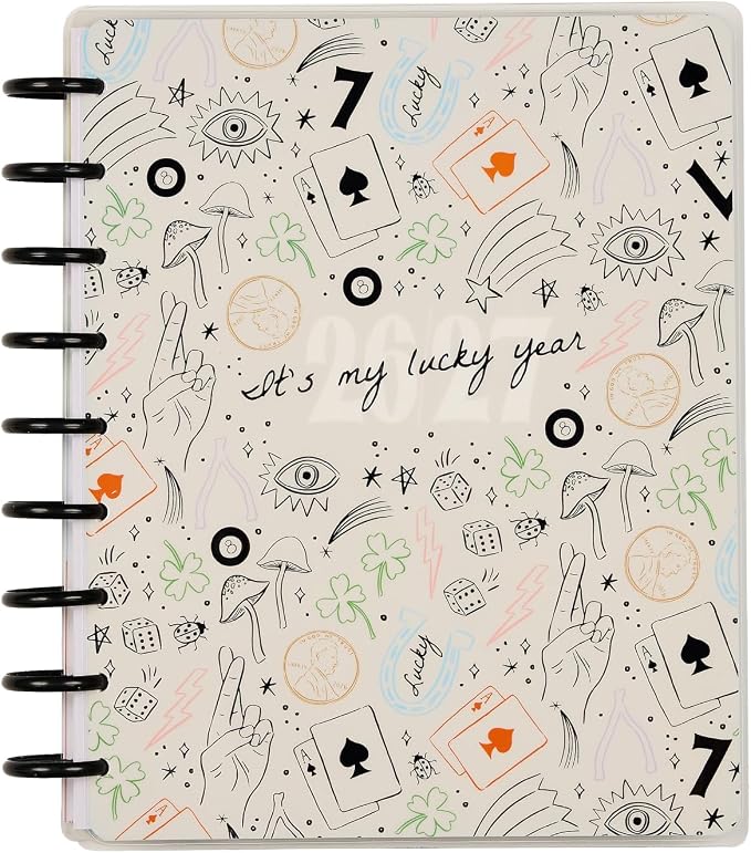 Happy Planner Disc-Bound Planner July 2026–Dec. 2027, 18-Month Planner by TheHappyPlanner