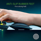 Razer Ergonomic Wrist Rest for Full-Sized Keyboards: Anti-Slip Rubber Base - Image 3