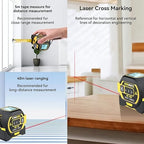 The Ruler 3-in-1 Measuring Tape, Tools Tape Measure, 3-in-1 Rangefinder - Image 5