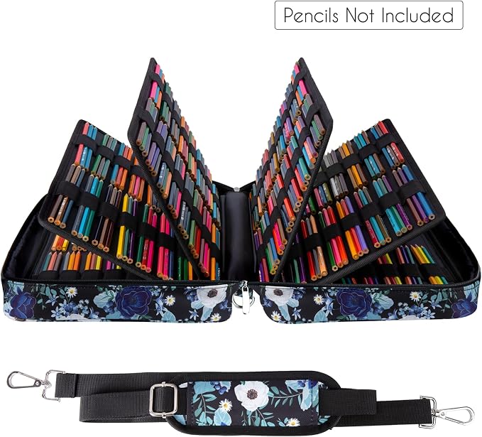 YOUSHARES Big Capacity Colored Pencil Case - Image 3