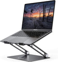 Lamicall Adjustable Laptop Stand, Portable Laptop Riser, Aluminum Laptop Stand by Lamicall