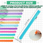 Ctosree 48 Pcs Retractable Mechanical Eraser Bulk Portable Pen Erasers - Image 2