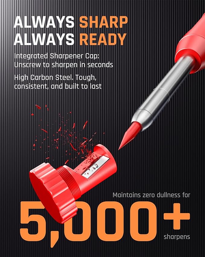 Nicpro 42Pack Carpenter Pencil - Image 3