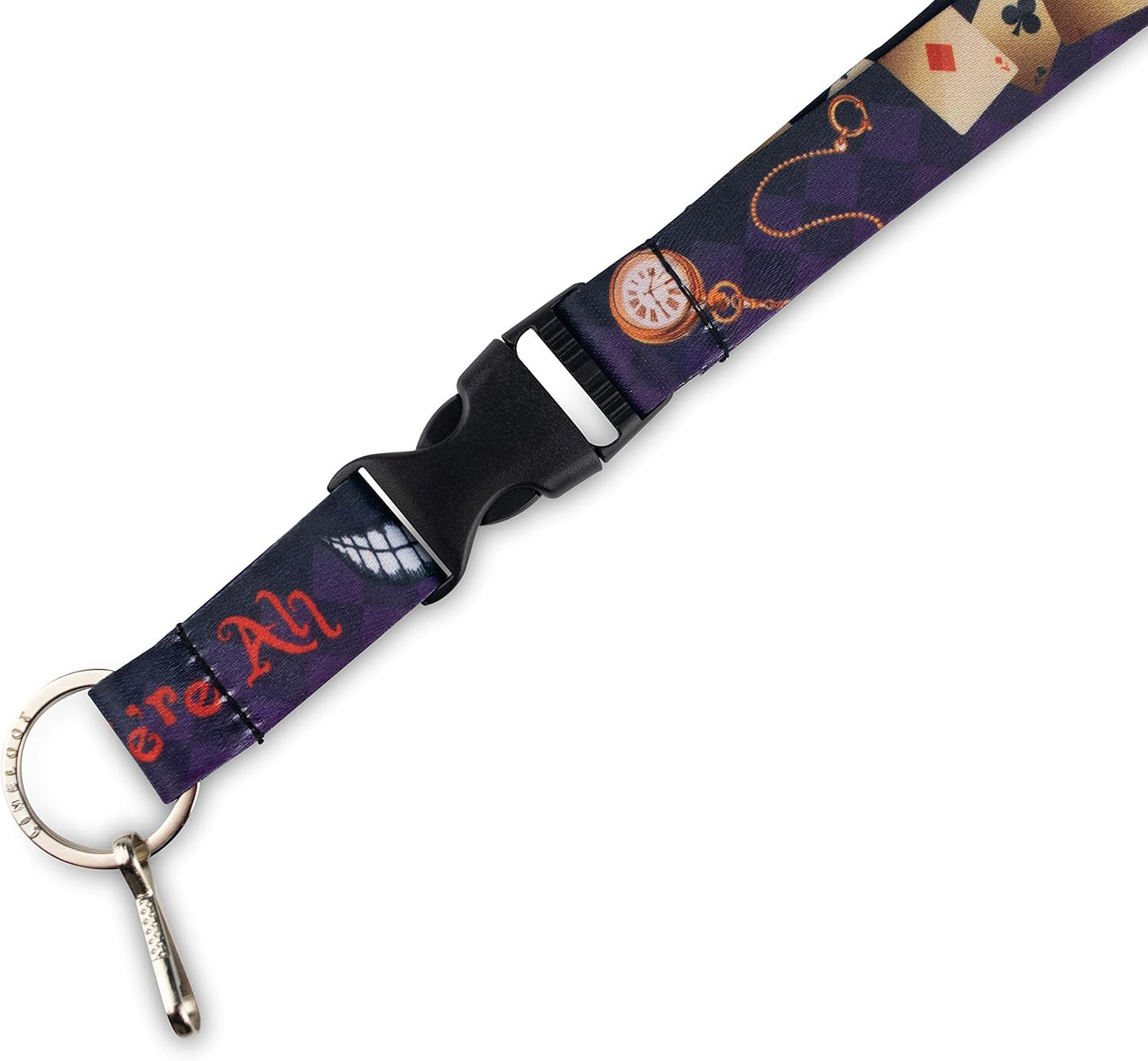 Limeloot Lanyard for Keys, ID Badge, Accessories | Neck Lanyard for Men and Women with Quick Release Buckle and Flat Ring