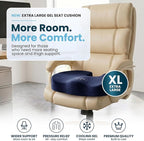 ComfiLife Extra Large Gel & Memory Foam Seat Cushion - Image 2