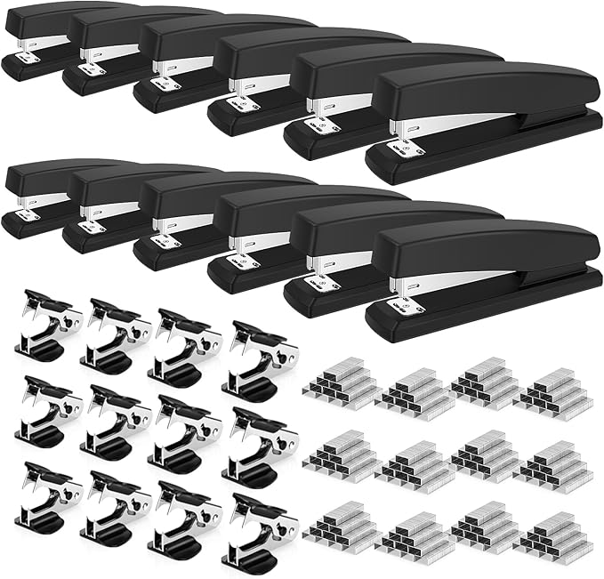 Deli Stapler, 12 Pack Staplers by delioffice