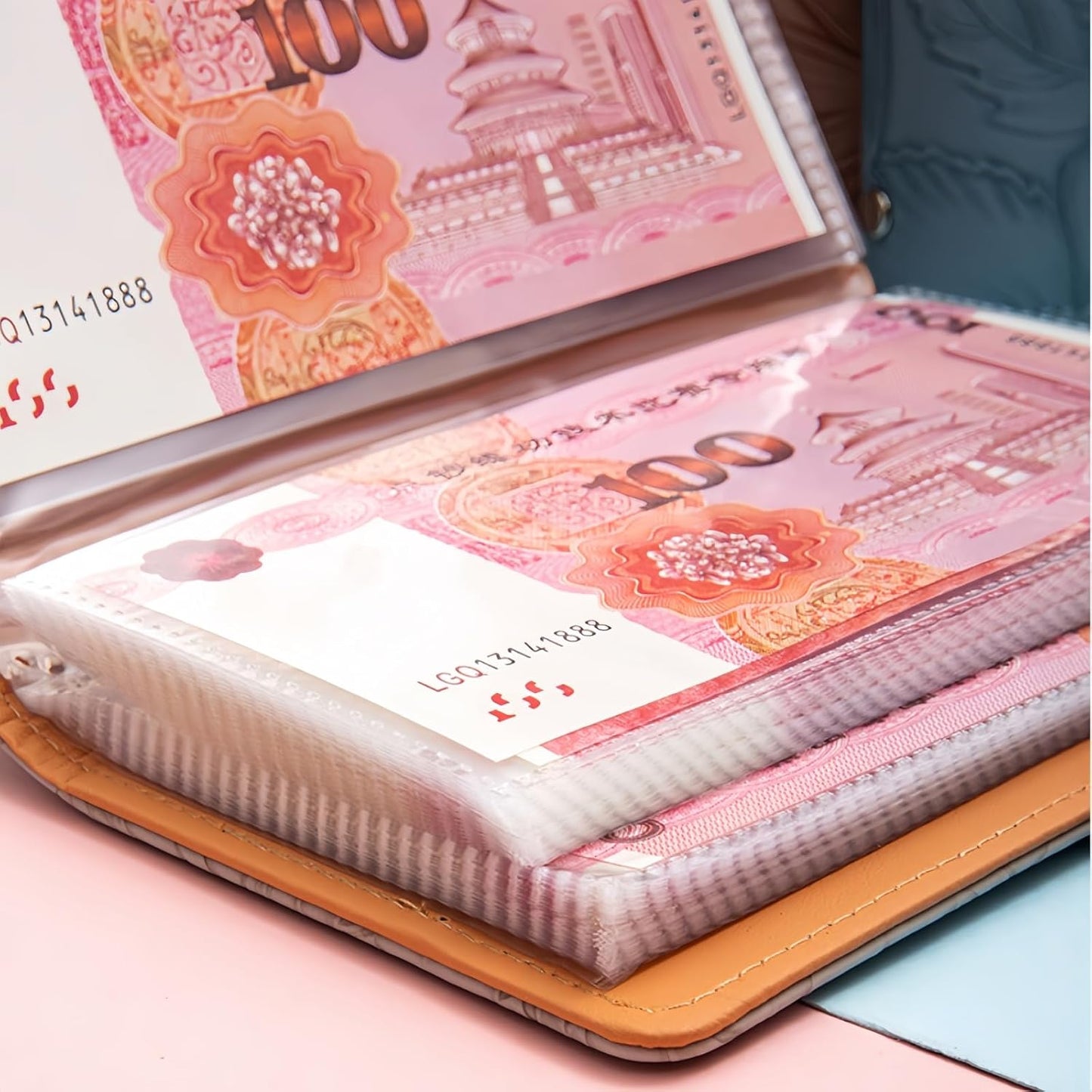 100 Envelope Challenge,Savings Challenges Book with Envelopes, Money Saving Binder Successfully Reach Your Savings Goals (Green-B)