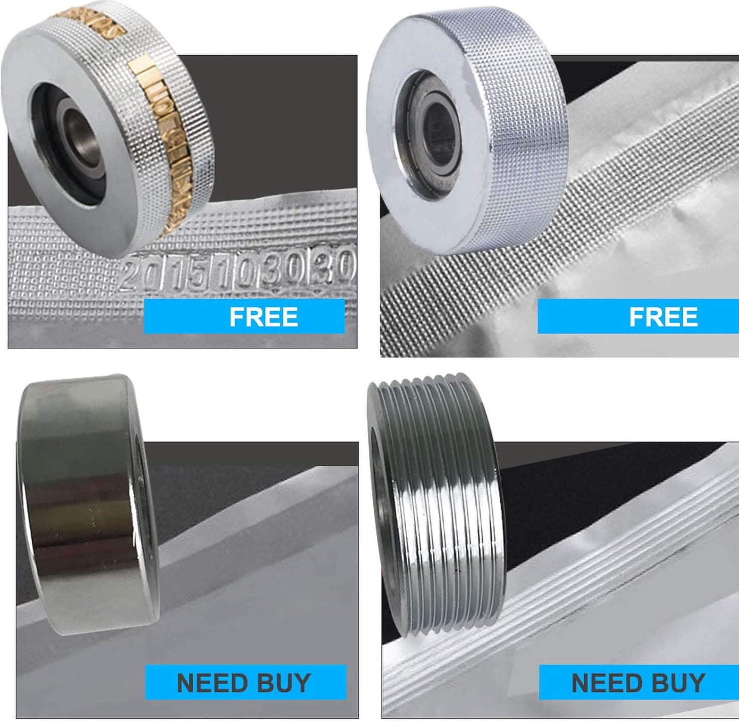 Continuous Sealing Machine FR-900 Automatic Horizontal Continuous Plastic Bag Band Sealing Sealer Machine Stamp Coding