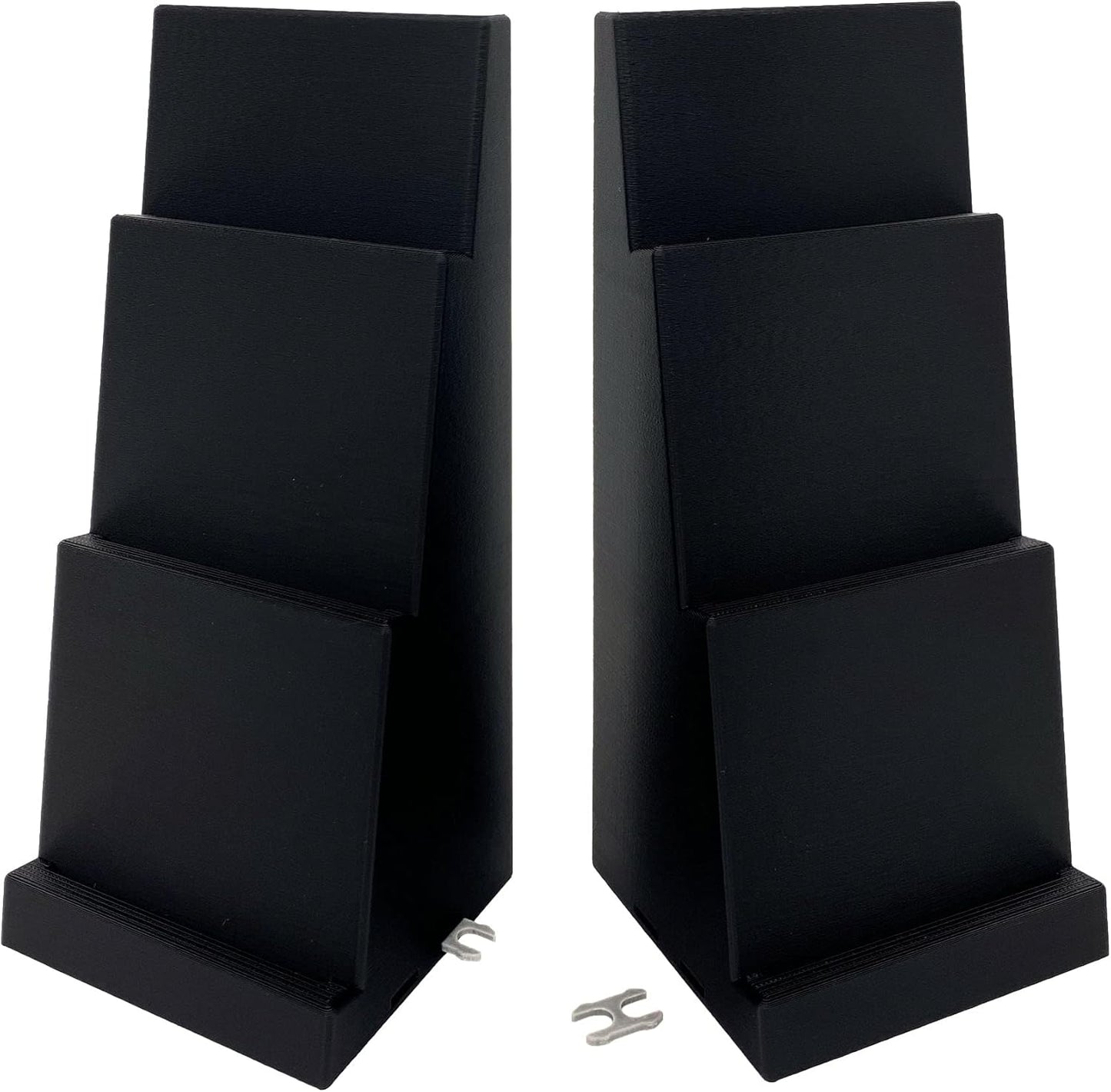 Toploader Card Holder Stadium Displays (2 Pack), Compatible with Ultra Pro Protectors - Trading Card Holder - Card Stand - Sports Card Display
