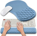 Hokafenle 2 in 1 Ergonomic Mouse Pad Wrist Support & Wrist Rest by Hokafenle