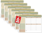 Weekly To Do List Notepad with 52 Undated Sheets（8.5"×11"）6 Pack by Zotia
