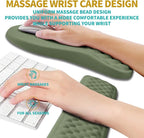 Hokafenle 2 in 1 Ergonomic Mouse Pad Wrist Support & Wrist Rest - Image 4