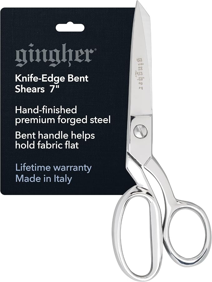 Gingher Scissors Knife-Edge Dressmaker Shears 7" by Fiskars