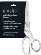 Gingher Scissors Knife-Edge Dressmaker Shears 7" by Fiskars