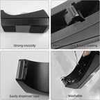 10 Pack Desktop Tape Dispenser Bulk Black Tape Roll Dispenser Non Skid Base - Image 3