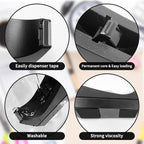 10 Pack Black Desktop Tape Dispensers Bulk Tape Roll Dispenser Non Skid Base - Image 3