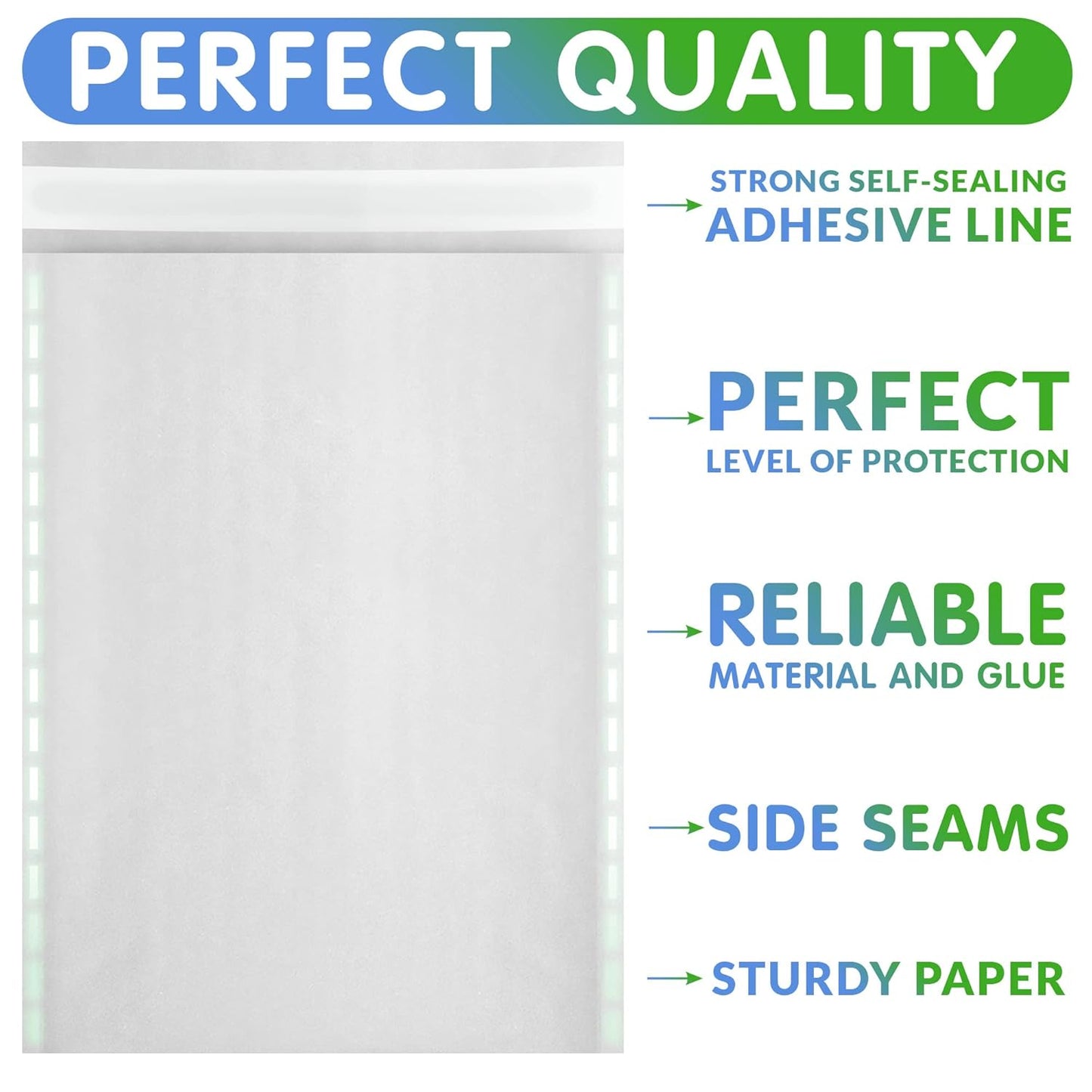 White Kraft Bubble Mailer Envelopes, 6 x 9 Inches. 500 Pack Mail Padded Envelopes Self Seal. Waterproof Kraft Bubble Mailers. Tear-Resistant Mailing Envelope Padded. Sturdy Paper Mailer