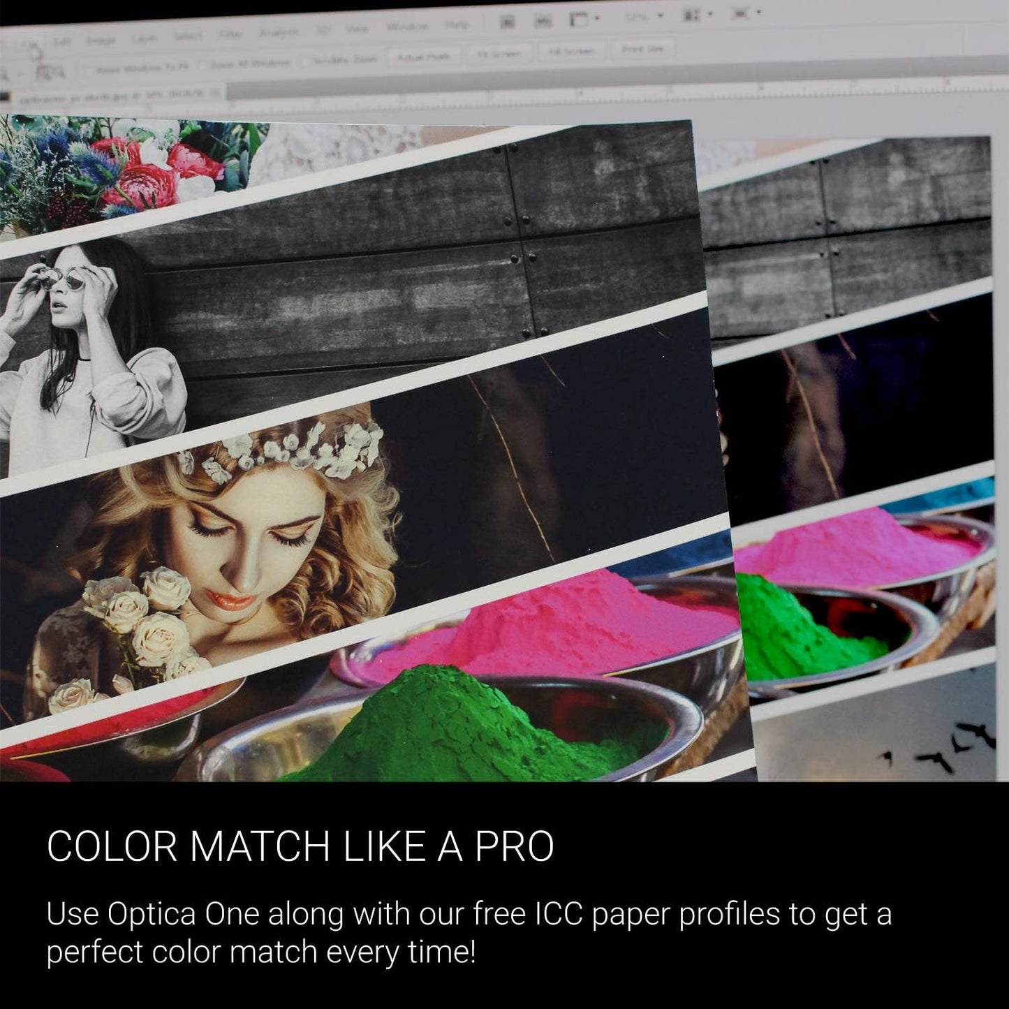Optica One is a Luxurious 300 gsm Smooth Matte Fine Art Inkjet Paper Offered in size 8.5"x11”, 25 Sheets; Its Bright White Color is Ideal for Black and White and Color Prints. 100% Archival Certified