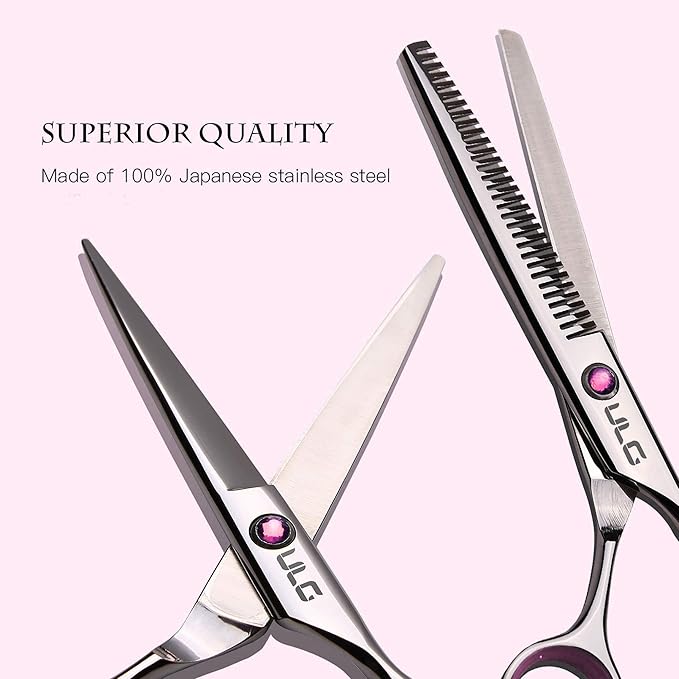 Hair Cutting Scissors Thinning Shears Kit ULG Professional Hairdressing - Image 2
