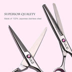 Hair Cutting Scissors Thinning Shears Kit ULG Professional Hairdressing - Image 2