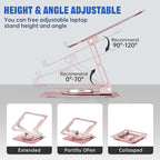 Laptop Stand for Desk, Adjustable Computer Stand - Image 4