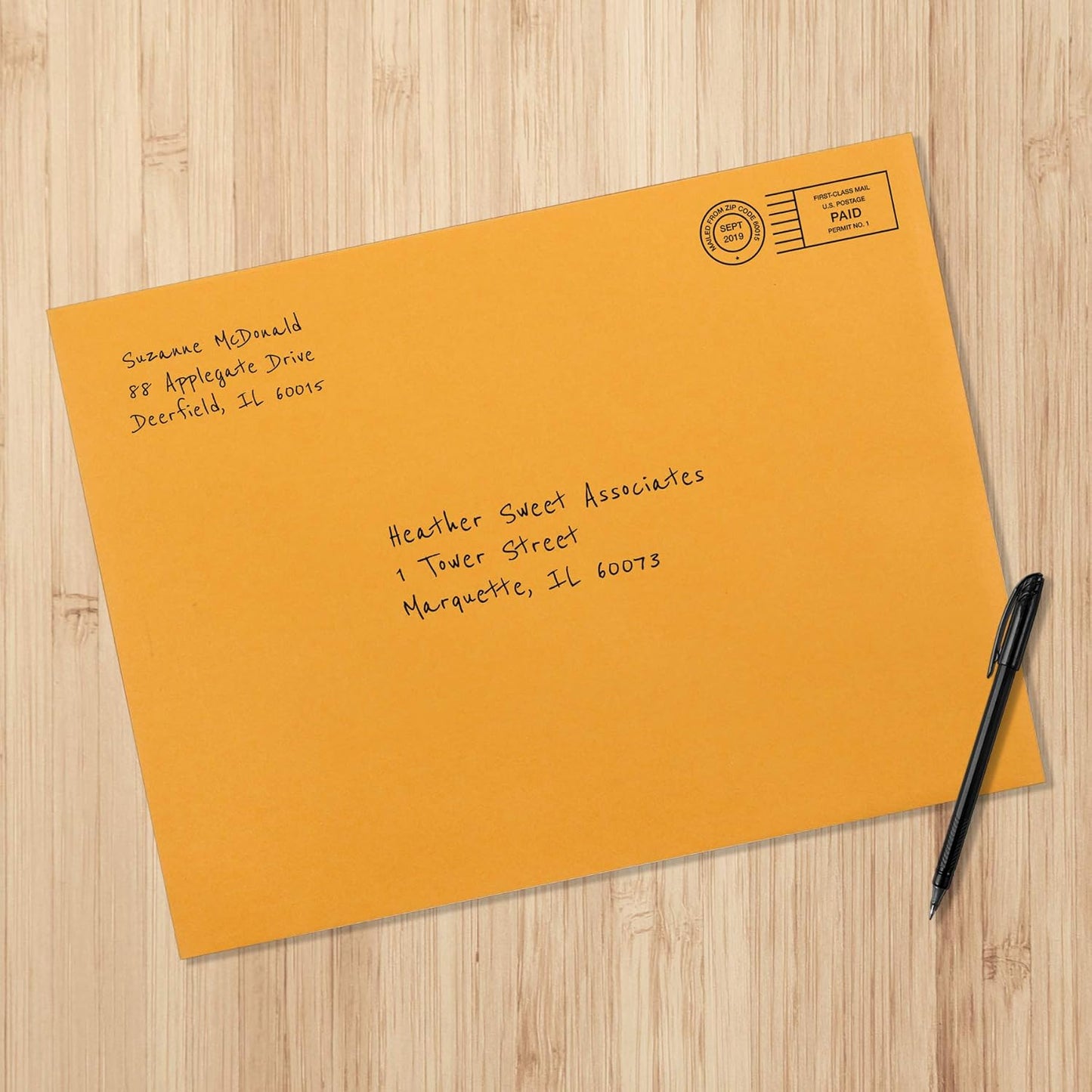 Amazon Basics Clasp Kraft Envelopes, Gummed Mailing Envelope, 10 x 13 inch, 100-Pack