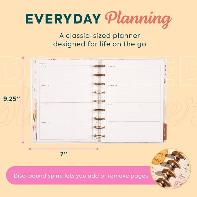 Happy Planner Disc-Bound Planner July 2026–Dec. 2027, 18-Month Planner - Image 5