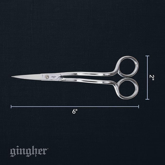 Gingher Double-Curved Embroidery and Appliqu Scissors - Image 3