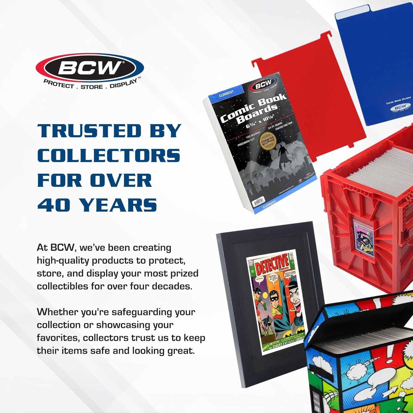 BCW Magazine Bags and Boards – (100 Pack) | Premade Non-Resealable Magazine Protectors | Standard Size 8 ¾" x 11 ⅛" | Magazine Sleeves and Boards Pre-Loaded for Storage and Display