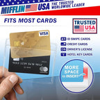 Mifflin-USA - ID Name Badge Holder - 4x3 Inch, Bulk 250 Pack - Quick Load - Image 4