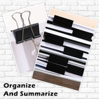 Yexiya 300 Pcs Large Binder Clips Bulk Big Paper Clamps Office Supplies Paper - Image 5