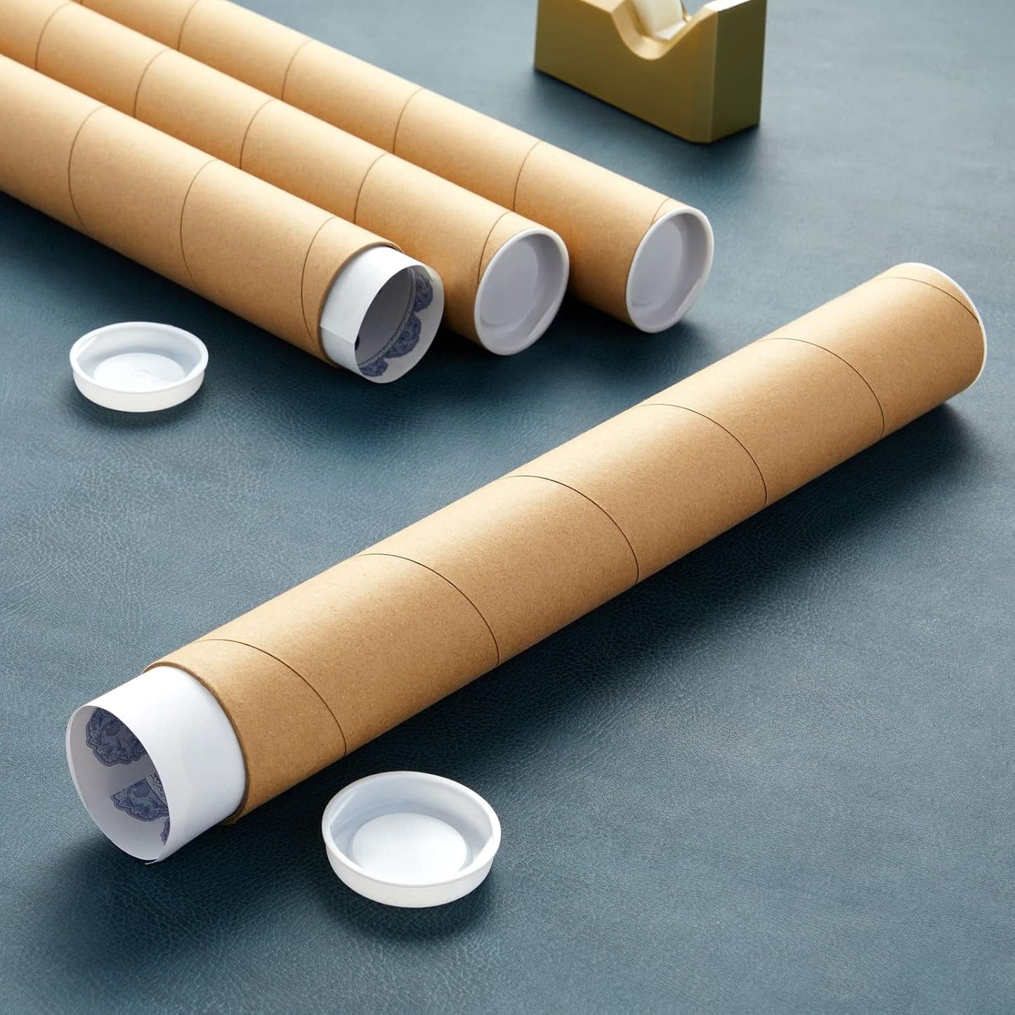 Stockroom Plus Cardboard Tubes - 12-Pack, 2 in x 15 in, Brown, Round - Mailing Tubes, Poster Storage & Blueprint Tube for Art Prints & Documents