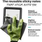 Rocketbook Reusable Sticky Notes Starter Pack, Restick and Reorganize Memo Pads - Image 4