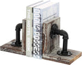 MyGift Decorative Bookends, Office Book Ends by MyGiftHome