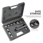 NEIKO 02614A Interchangeable Large Hollow Hole Punch Tool Set, 10 Piece - Image 5