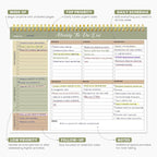 Weekly To Do List Notepad with 52 Undated Sheets（8.5"×11"）6 Pack - Image 3