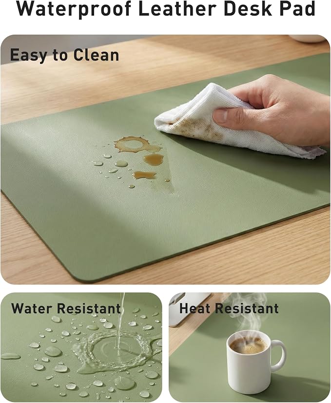 Aothia Faux Leather Desk Mat - Image 7