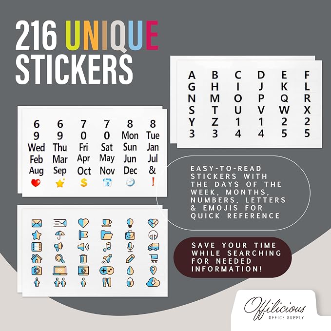 Index Card Dividers 3x5" — 100 Pcs of Cardboard Alphabet Dividers - Image 4