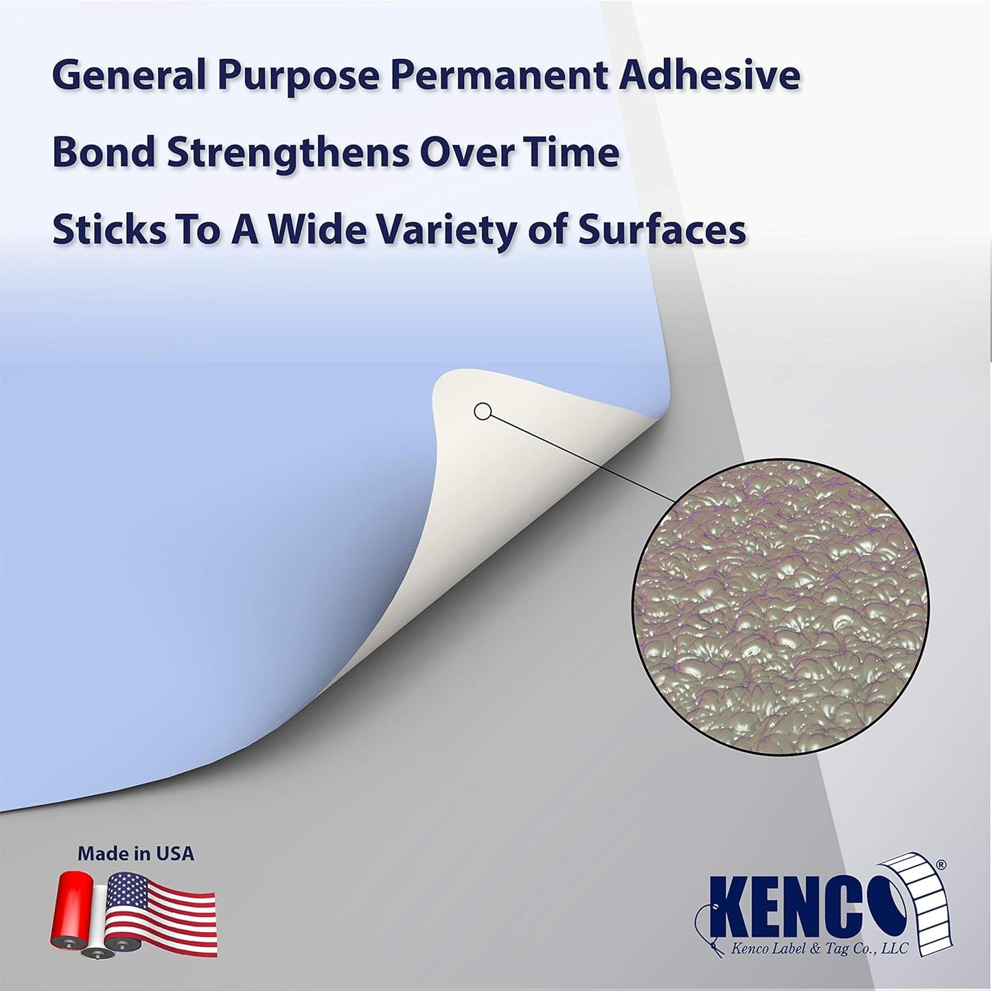 4" X 6" Direct Thermal Perforated Stickers Labels for Shipping Labels, Inventory, and Color Coding - Compatible with Zebra, Rollo, Godex and More (Blue, 6 Rolls)