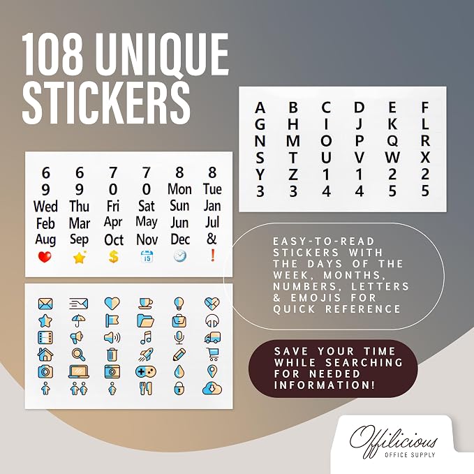 Index Card Dividers 5x8" — 50 Pcs of Cardboard Alphabet Dividers - Image 4
