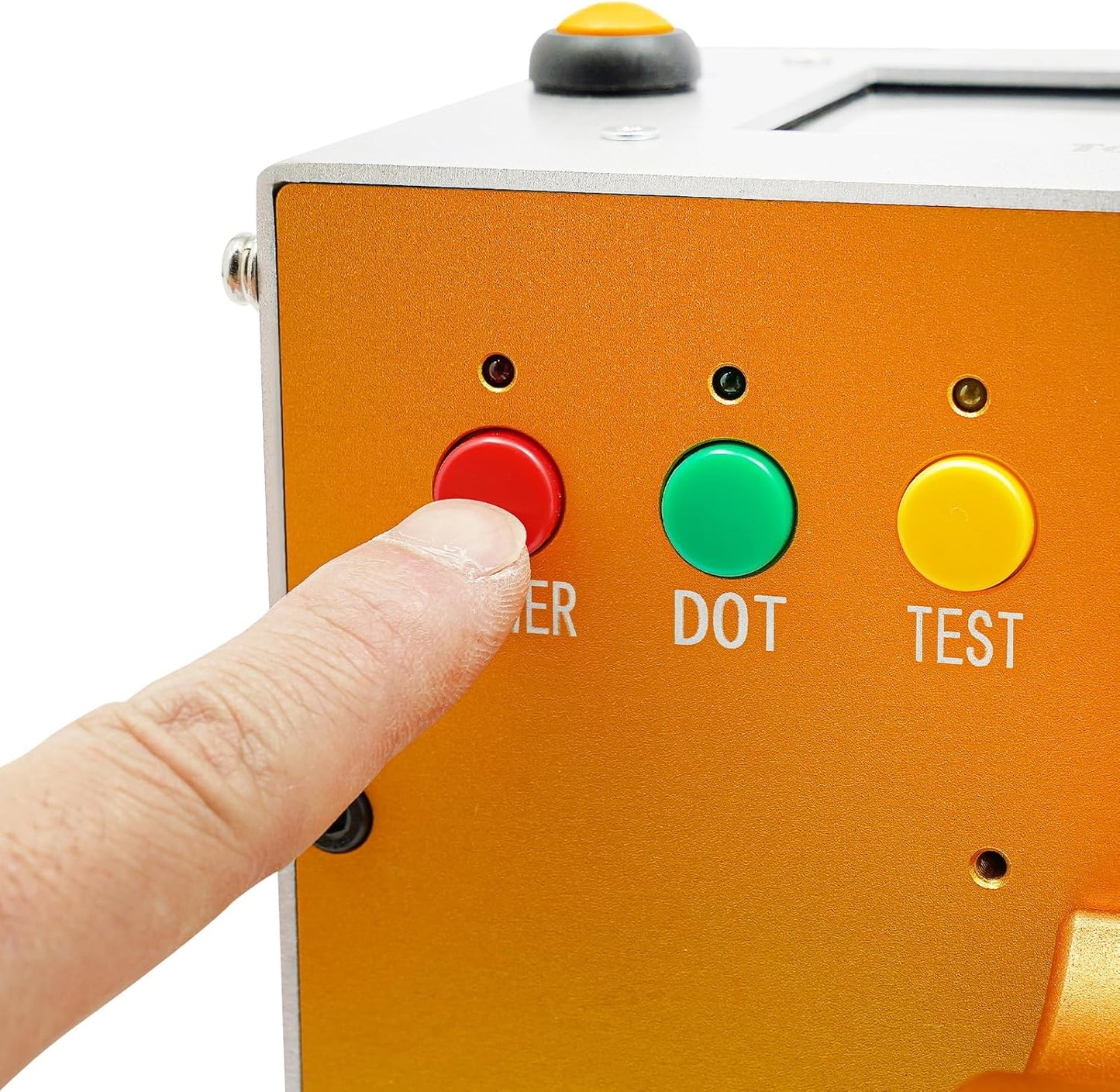 Engraving Marking Machine, Portable Handheld Dot Peen Marking Machine, High Speed Metal Pin Stamping tool for Vehicle Parts Marking/Chassis/Metal Parts Engraving 300W