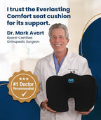 Everlasting Comfort Doctor Recommended Memory Foam Seat Cushion - Image 8