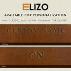 ELIZO Personalized Custom Desk Pad Set Real Leather Desk Mat Mouse Pad Unique - Image 8