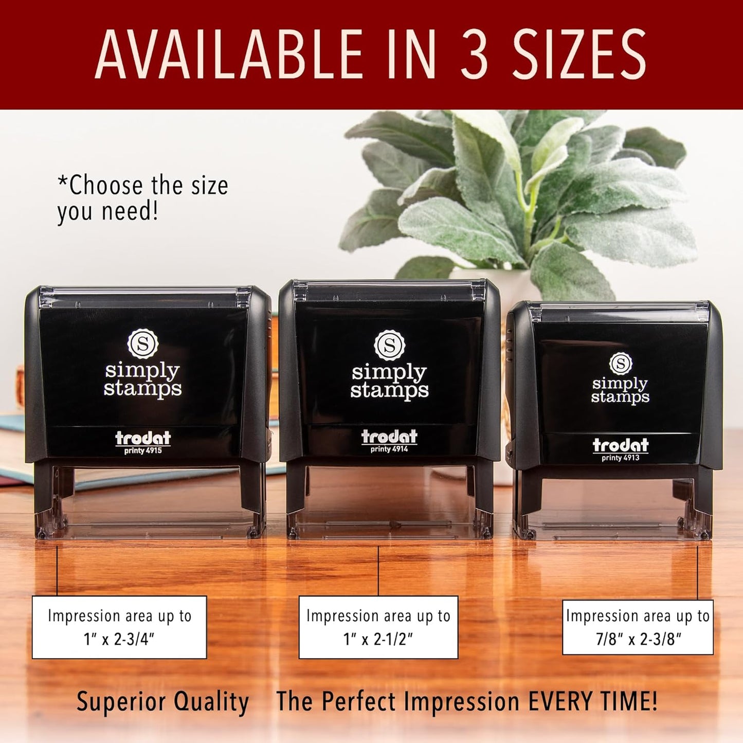 Custom Self-Inking Stamps | 49 Designs | Fun Phrases | Grading Made Easy | Classroom & Book Stamps (Check Box, Large)