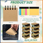 Eaasty 16 Pack Mini Sticky Notes Book Set - Image 2