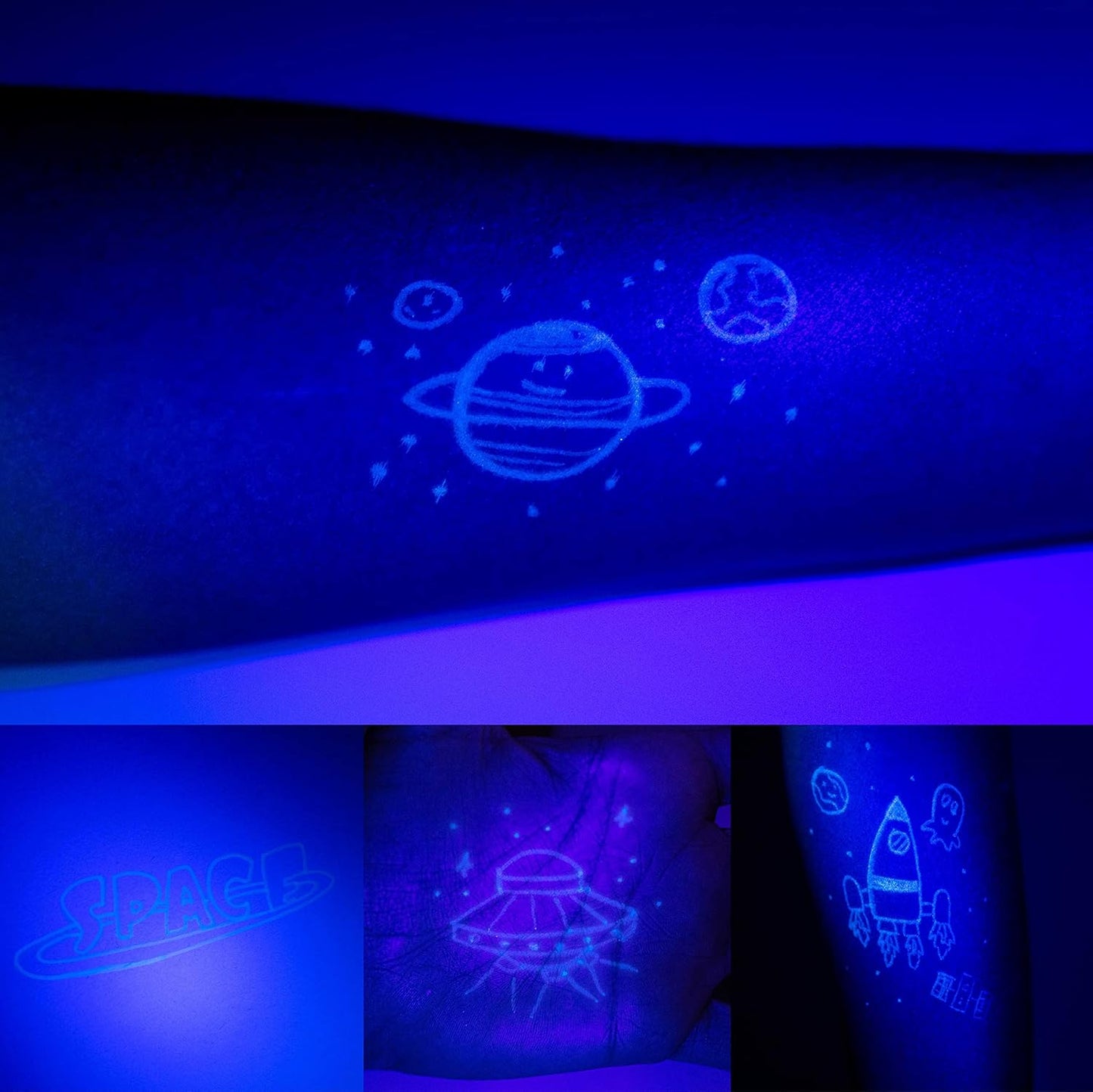 BONNYCO Invisible Ink Pen & Notebook Pack 32, Space Party Favors | Space Themed Party Favors for Kids Goodie Bags Stuffers Pinata Stuffers Classroom Prizes Return Gifts for Kids Birthday Student Gifts
