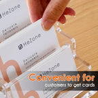 HeZone Business Card Holder for Desk - Image 7