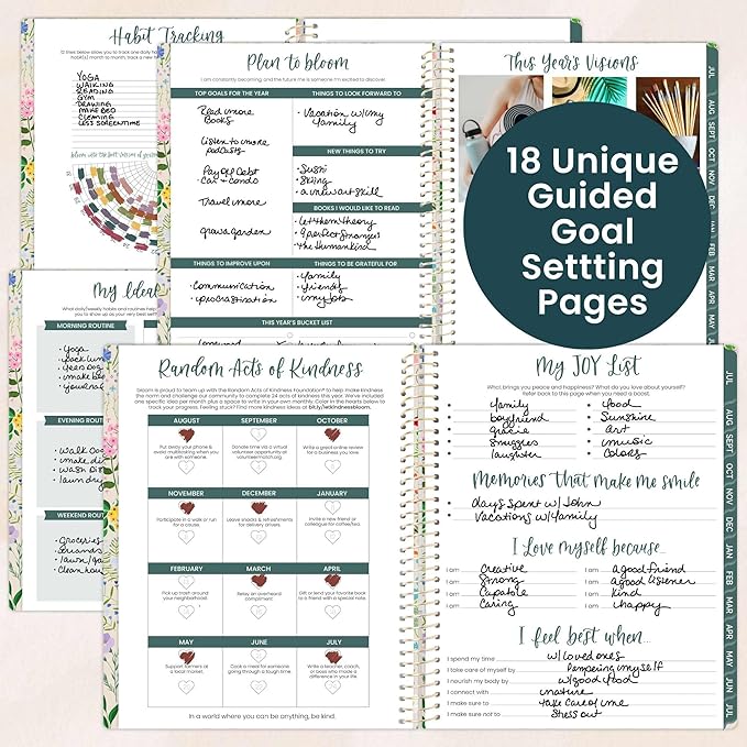 bloom daily planners 2026-2027 Planner 13 Month Academic Year Organizer - Image 4