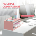 SUPEASY Wood Desk Organizer, 3 Tier Paper File Organizer - Image 5