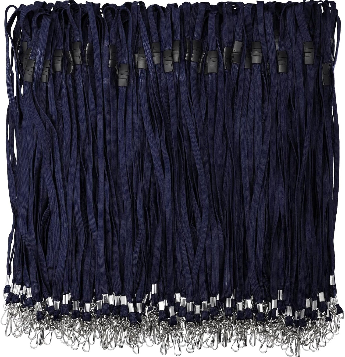 Windyun Breakaway Lanyards for ID Badges Bulk Lanyards Strap with J Hook Flat Lanyards School and Office Supplies